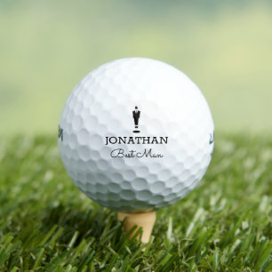 Best Man Gift Wedding Party Custom Personalized  Golf Balls