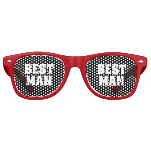 Best Man Groomsman Party Favour Wedding Gift  Retro Sunglasses