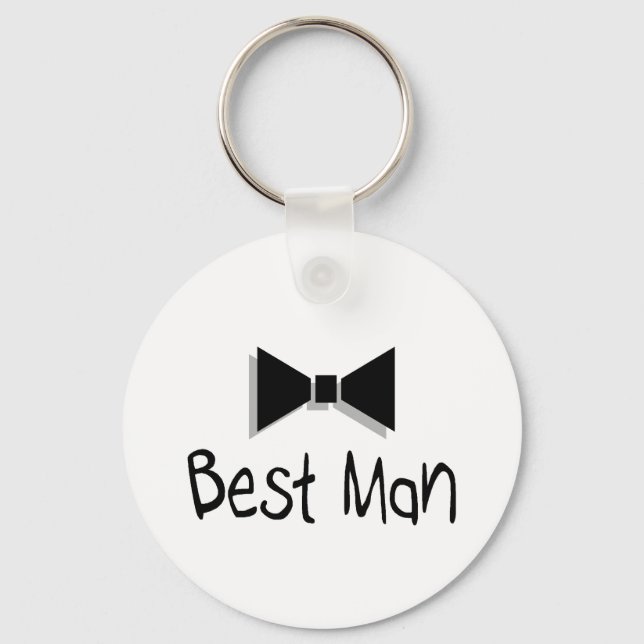 Best Man Keychain (Front)