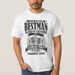Best Man Master of Ceremonies Groom Bachelor Party T-Shirt<br><div class="desc">Best Man Master of Ceremonies Groom Bachelor Party Drinking Team.</div>