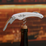 Best Man Monogram Groomsmen Wedding Favour Corkscrew<br><div class="desc">Thank your Best Man with his very own personalized corkscrew for opening his very own wine. You can add his initial and the date of your wedding. A really useful thank you gift for any of your wine bottle opening Bridal Party members. Who would you make one for?</div>