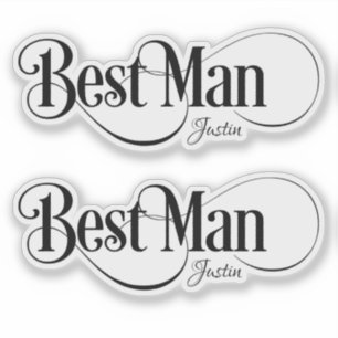 Best Man  Personalized