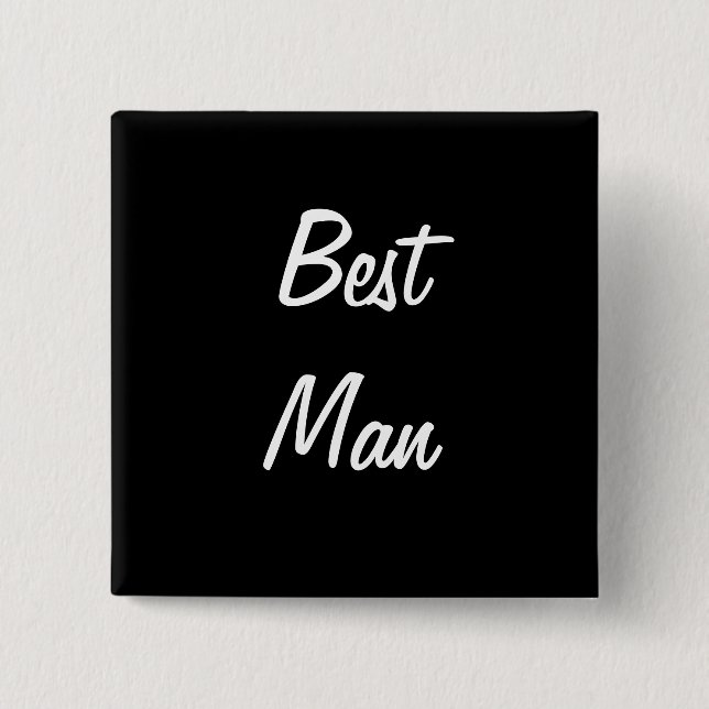 Best man pin (Front)