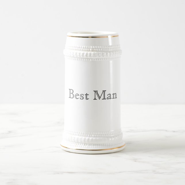 Best Man Stein (Center)