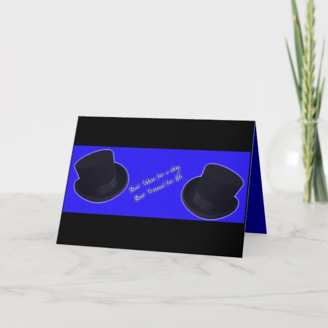 Best Man Thank You Card Template (Front)