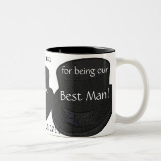 Best Man Thank You Gift - Two Tone Mug Template