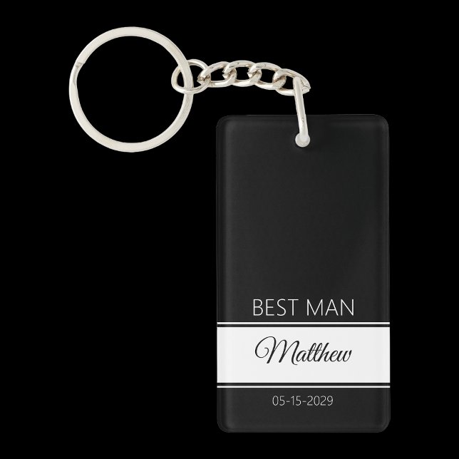 Best Man Thank You Keychain (Creator Uploaded)