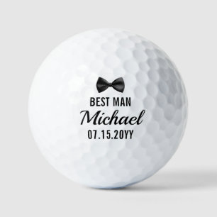 Best Man Usher Groomsman Wedding Thank You FavoR Golf Balls