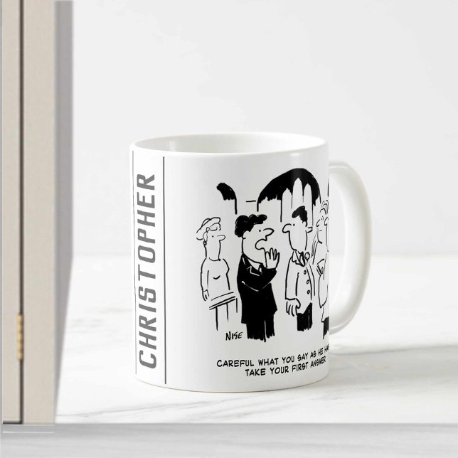 Best Man Warning to Bridegroom Coffee Mug (Creator Uploaded)