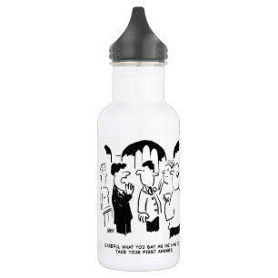 Best Man Warning to Bridegroom Stainless Steel Wat 532 Ml Water Bottle
