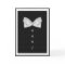 Best Man Wedding Black  Bow Tie Invitation