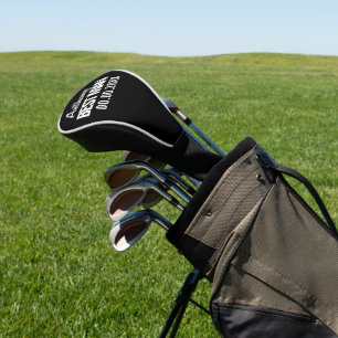 Best Man wedding favour golf driver head cover