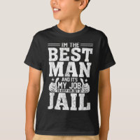 Best Man Wedding Groomsmen Funny Bridal Bachelor P