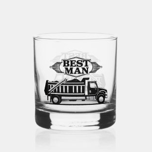 Best Man  Whiskey Glass