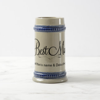 Best Man's Gift Bridal Party Beer Stein