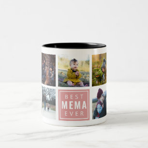 Best MEMA Ever Custom Photo Mug