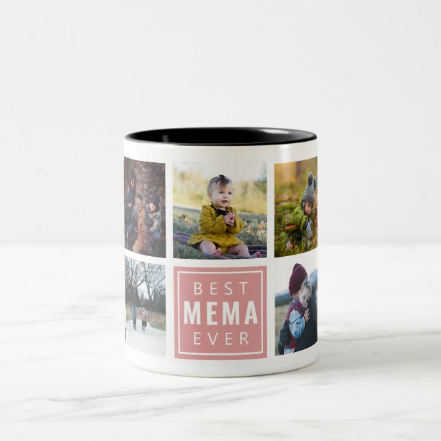 Best MEMA Ever Custom Photo Mug (Center)