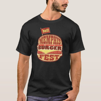 Best Memphis Burger Fest T-Shirt