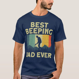 Best Metal Detecting Art for Men Dad Metal Detecto T-Shirt