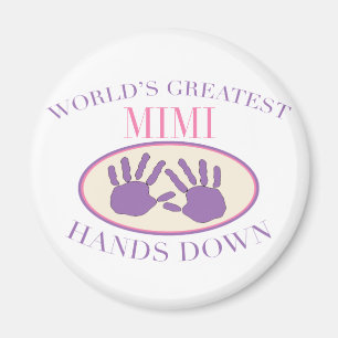 Best Mimi Hands Down T-shirt Magnet