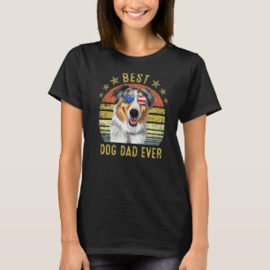 Best Miniature American Shepherd Dad Ever Vintage  T-Shirt