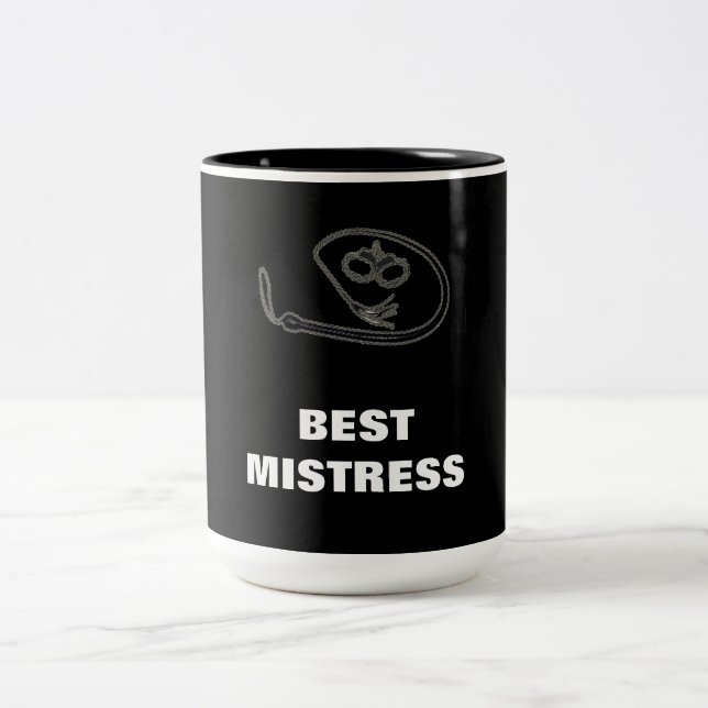 BEST MISTRESS Two-Tone COFFEE MUG (Center)