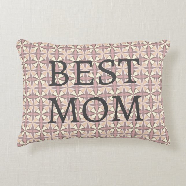 Best Mom  Accent Pillow (Front)