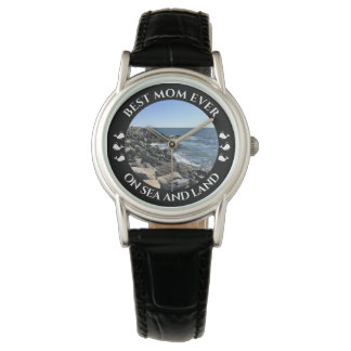 Best Mom Atlantic Ocean Waves of the Sea Black Watch