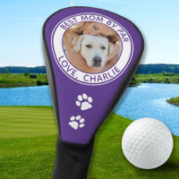 Best Mom By Par Personalized Pet Dog Photo