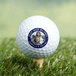 Best Mom By Par Photo Golf Balls