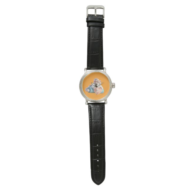 Best Mom Cat Round Clock Watch (Flat)