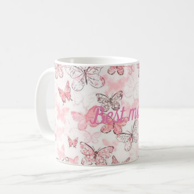 Best mom coffee mug (Front Left)
