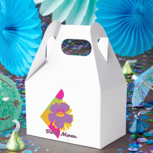 Best Mom Colourful Trendy Design Favor Box