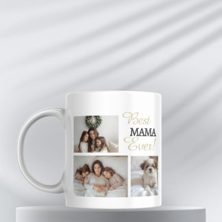 Best Mom Custom Photo Mug - Gifts for Mom
