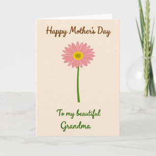 Best Mom Elegant Script Card