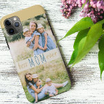 Best Mom Ever 2 Photo Modern iPhone 11 Pro Max Case<br><div class="desc">Create your own iPhone case with 2 of your favourite photos for the Best Mom Ever! A great gift for mother's day, a birthday or just because. The photo template is set up for you to add your pictures, which are displayed in landscape format. Best Mom Ever is lettered in...</div>