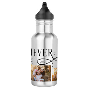 Best Mom Ever 3 Photos Heart Mothers Day Gifts 532 Ml Water Bottle