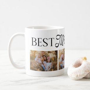 Best Mom Ever 3 Photos Heart Mothers Day Gifts Coffee Mug