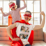 Best Mom Ever 4 Photo T-Shirt<br><div class="desc">Every day is Mother's Day with our personalized Mother's t-shirt. Celebrate her uniqueness with a stunning four-photo collage, the touching affirmation 'BEST MOM EVER' in a standout pink gradient font, and the sweetest addition of her name along with her children's names. Give her a gift she'll love to wear and...</div>