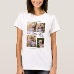 Best Mom Ever 4 Photos Heart Mothers Day Gifts T-Shirt<br><div class="desc">Give Mom a gift she can wear close to her heart. This Best Mom Ever 4 Photos Heart Mother’s Day T-Shirt features a photo collage designed to showcase the moments that matter most — children, pets, family memories, or favorite milestones. Add optional names or a special message for a more...</div>