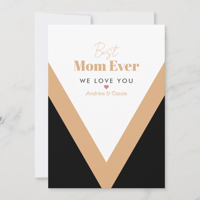 Best mom ever announcement (Front)