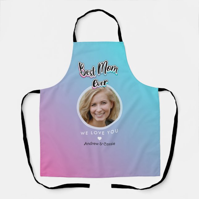 Best mom ever apron (Front)