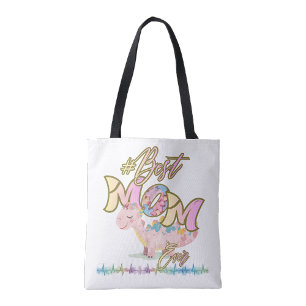 Best Mom Ever Autism Support Tote bag