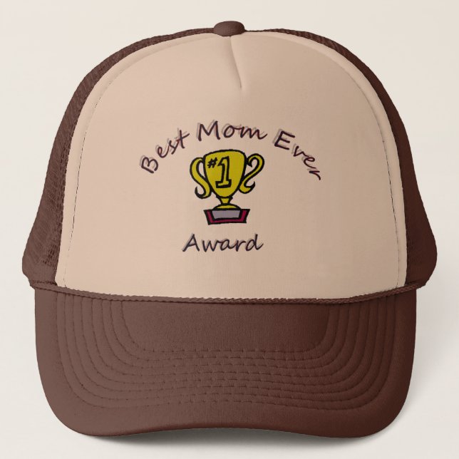 Best Mom Ever Award Hat (Front)