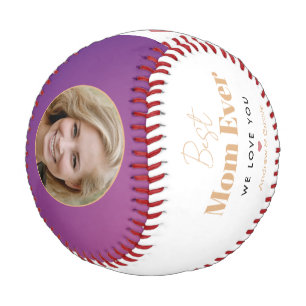 Best mom ever baseball