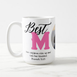 Best Mom Ever Blessed Mom's Photo Mug
