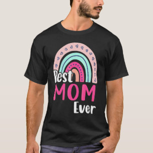 Best Mom Ever Boho Rainbow Happy Mother's Day Gran T-Shirt