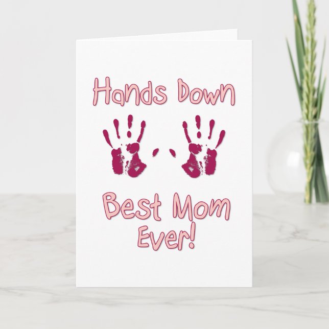 Best Mom Ever Card (Front)