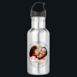 Best Mom Ever Classic Simple Photo 532 Ml Water Bottle<br><div class="desc">This simple and classic design is composed of serif typography and add a custom photo.</div>