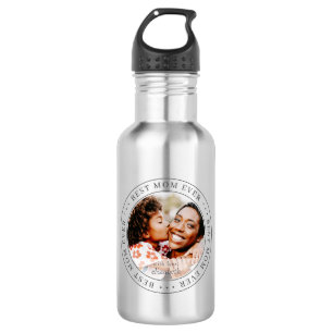 Best Mom Ever Classic Simple Photo 532 Ml Water Bottle